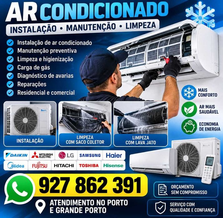 Manutenção de ar condicionado