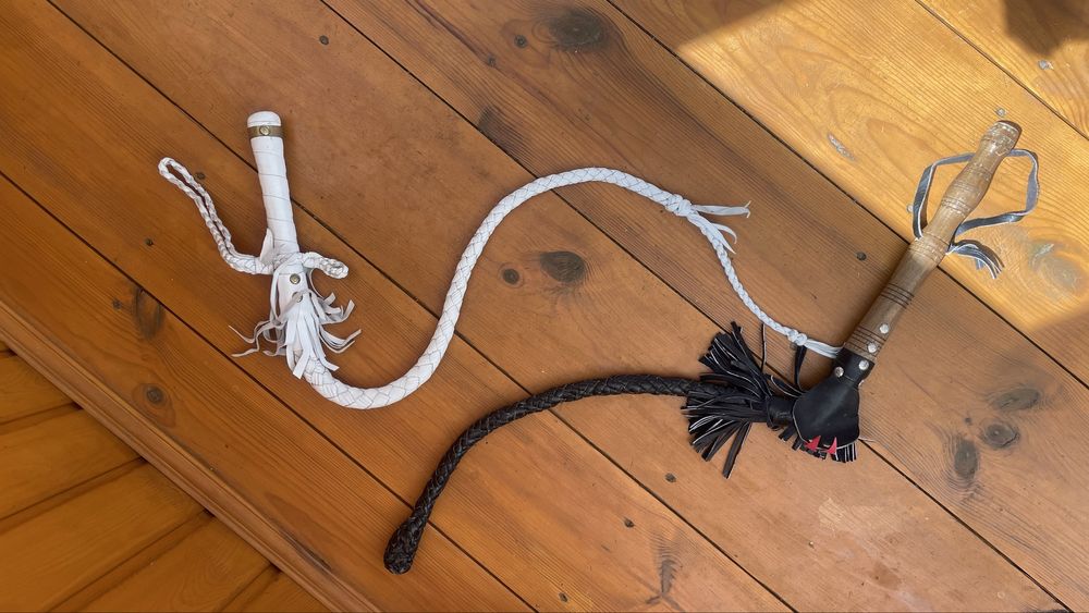 Батіг шкіряний 2 шт.