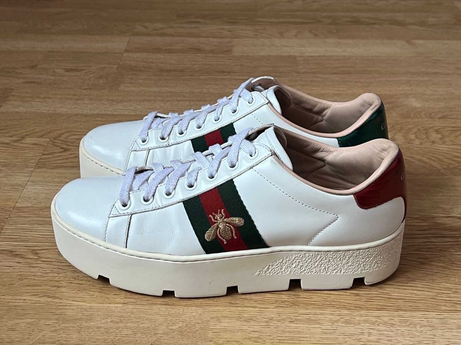 Шкіряні кросівки Gucci 38 розміру