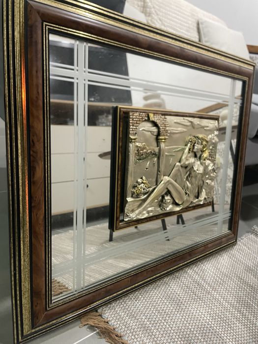 Quadro decorativo com espelho