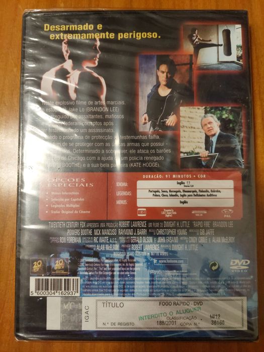 Dvd - Fogo Rápido Novo Selado