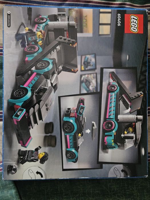 Lego 60406 novo selado. Camião e carro desportivo.