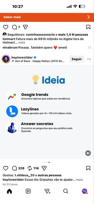 Luzes e mesa de luzes