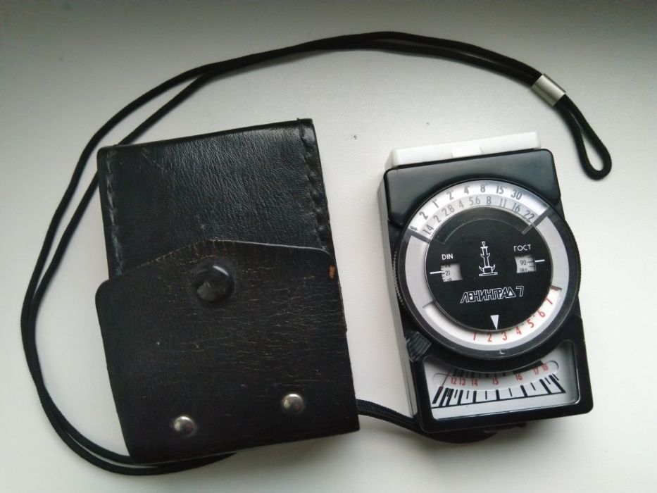 Фотоэкспонометр "Ленинград 7". СССР
