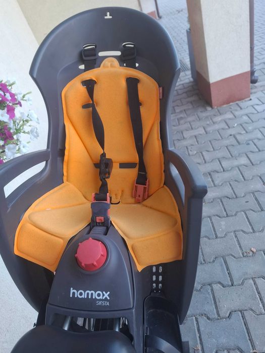 Fotelik rowerowy dla dziecka Hamax