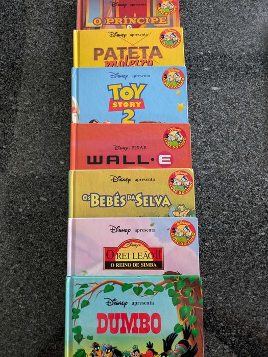 Livros Disney da Salvat