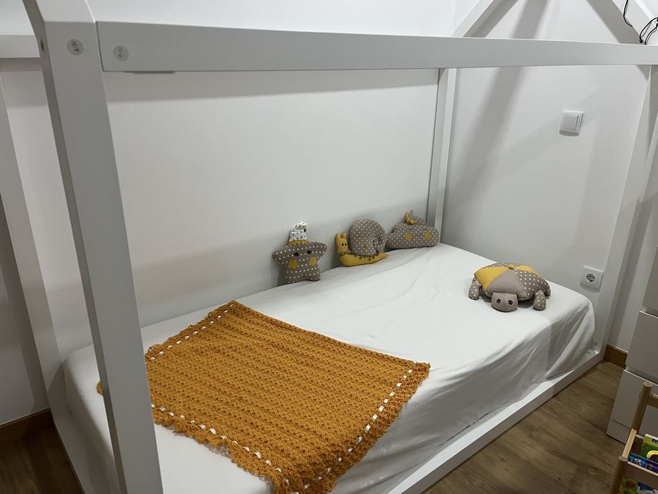 Cama Montessori 90 x 190 com ou sem colchão