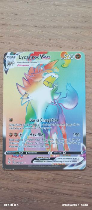 Pack 2 cartas Secret Rare Pokémon