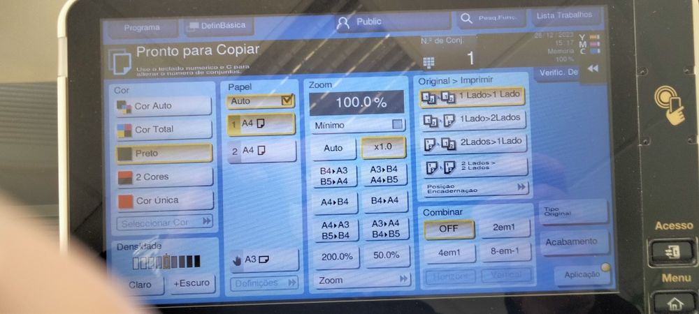 Vendo Konica Minolta C308 com 1 ano de garantia.