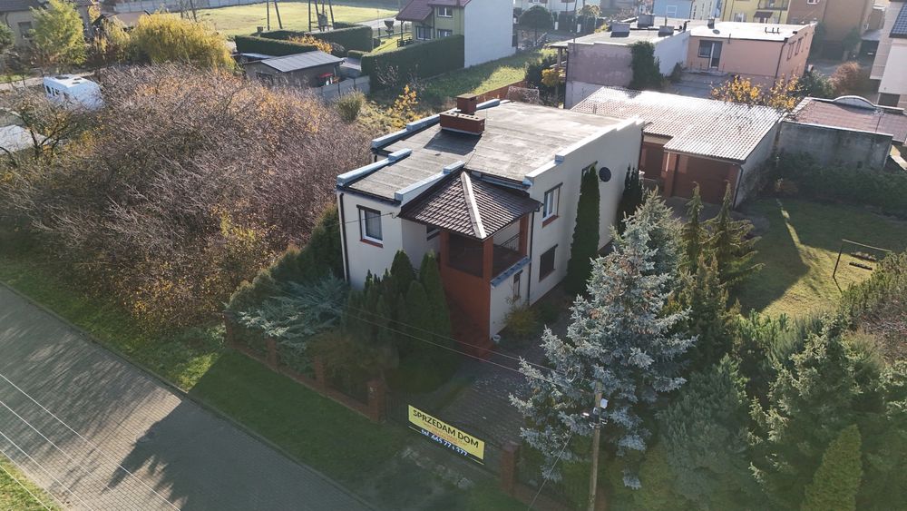 Dom 265 m² z dużym ogrodem i garażem na 3 auta – Żnin Góra