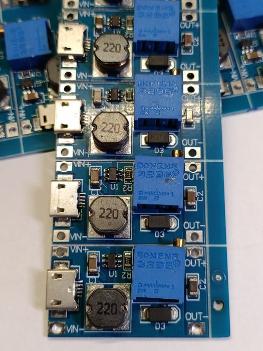 Підвищення напруги плата МТ3608