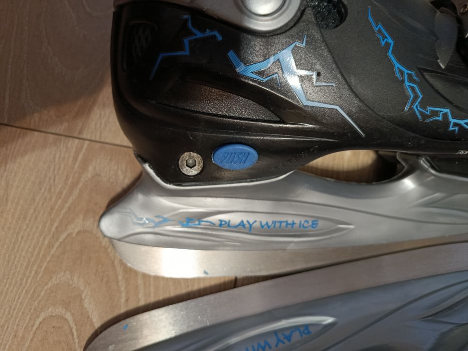 Łyżwy hokejowe regulowane rozm 34-37