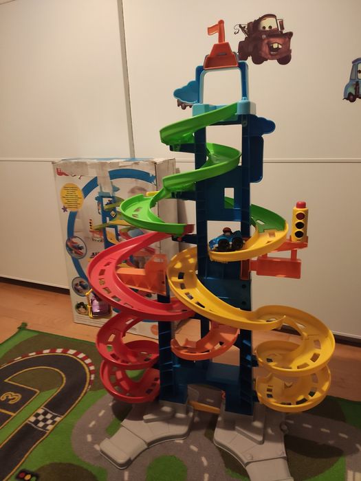 Fisherprice city skyway - super pista crianças