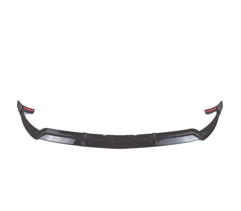 SPOILER LIP FRONTAL MERCEDES GLC X253 15-18 PRETO BRILHANTE