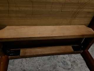 DREWNIANA ława kawowa jasna