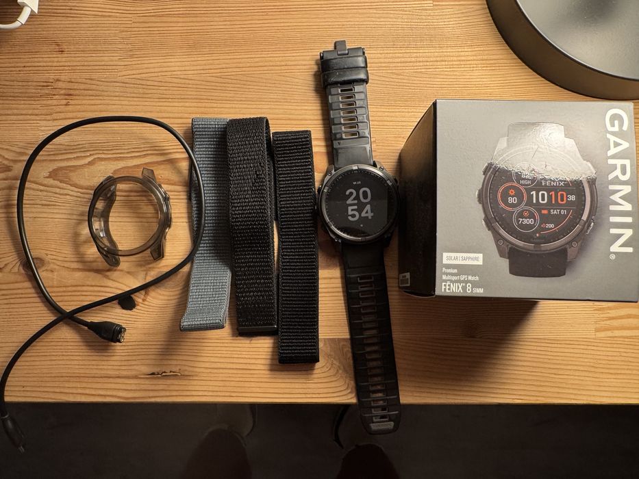 Garmin fenix 8 solar sapphire 51mm
