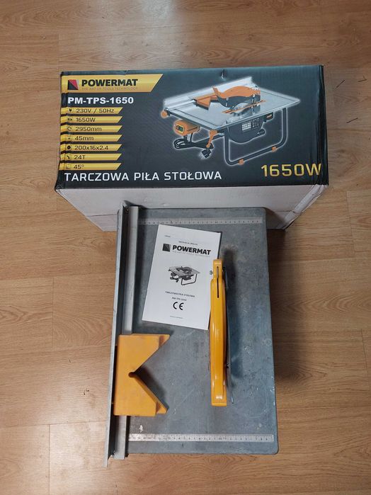 Piła stołowa do drewna Powermat 1650W