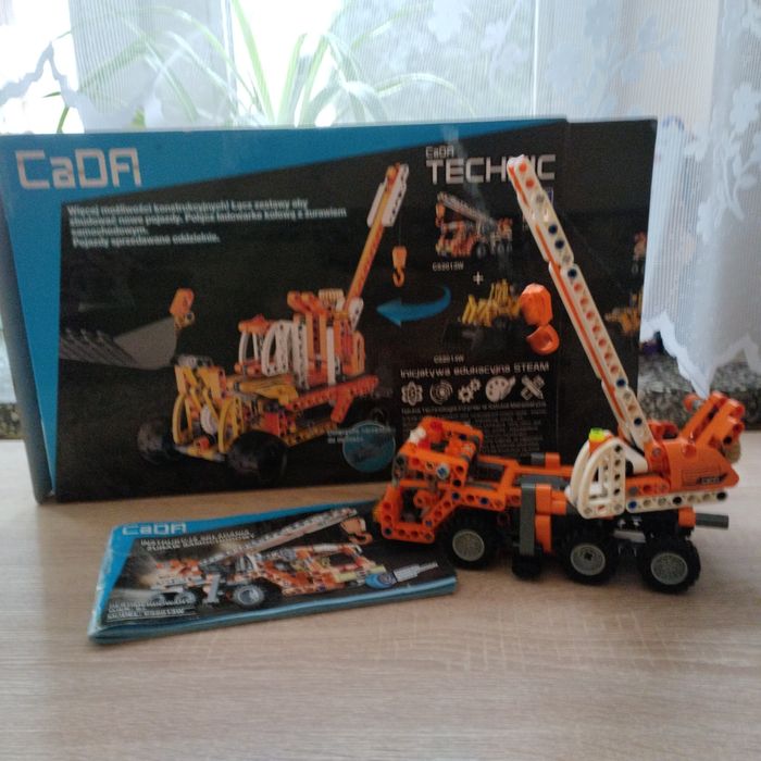 Klocki Żuraw samochodowy CaDa Technic