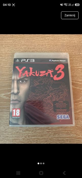 Yakuza 3 Gra PlayStation 3 PS3
