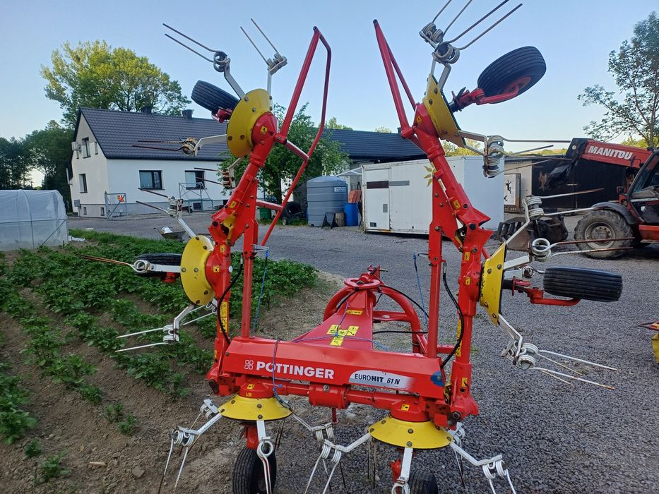 Przewracarka pottinger  EUROHIT  61 N ,kuhn  ,claas