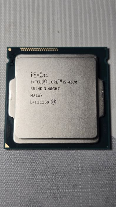 Procesor Intel core i5-4670. Socket LGA 1150