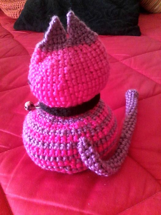 GATOS - BONECOS Amigos do Ambiente, de crochet feitos à mão