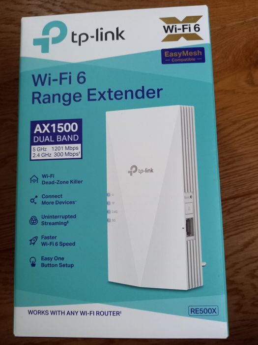 Wzmacniacz wifi TP-Link RE500X