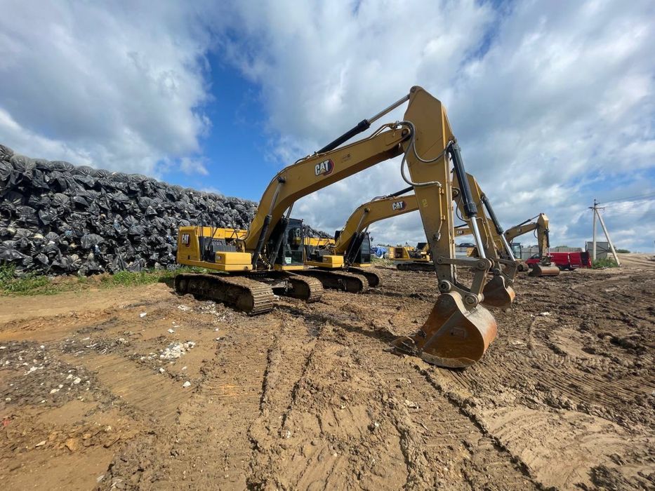 Экскаватор для сноса зданий, аренда спецтехники, гусеничный экскаватор