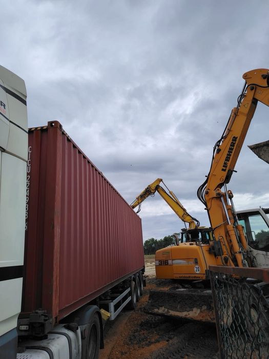 Kontener Morski 40HC Używany – 40ft High Cube