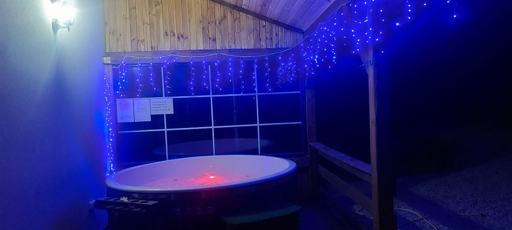 Domek na mazurach ,cicha okolica ,blisko lasu /sauna/jacuzzi/balia