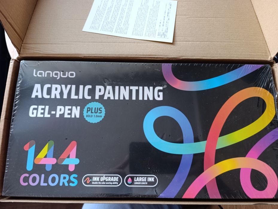 акрилові ручки Lango plus 144