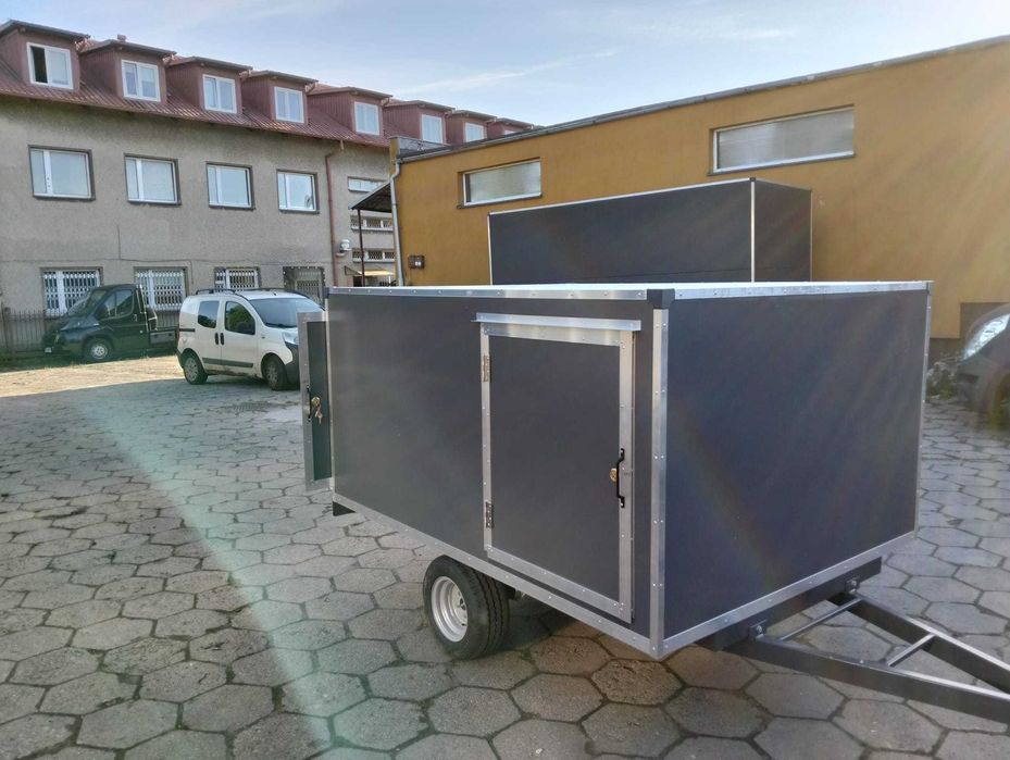 Przyczepa socjalna - gospodarcza 2,25 x 1,70 Nowa 2025 dmc 750. NOWA