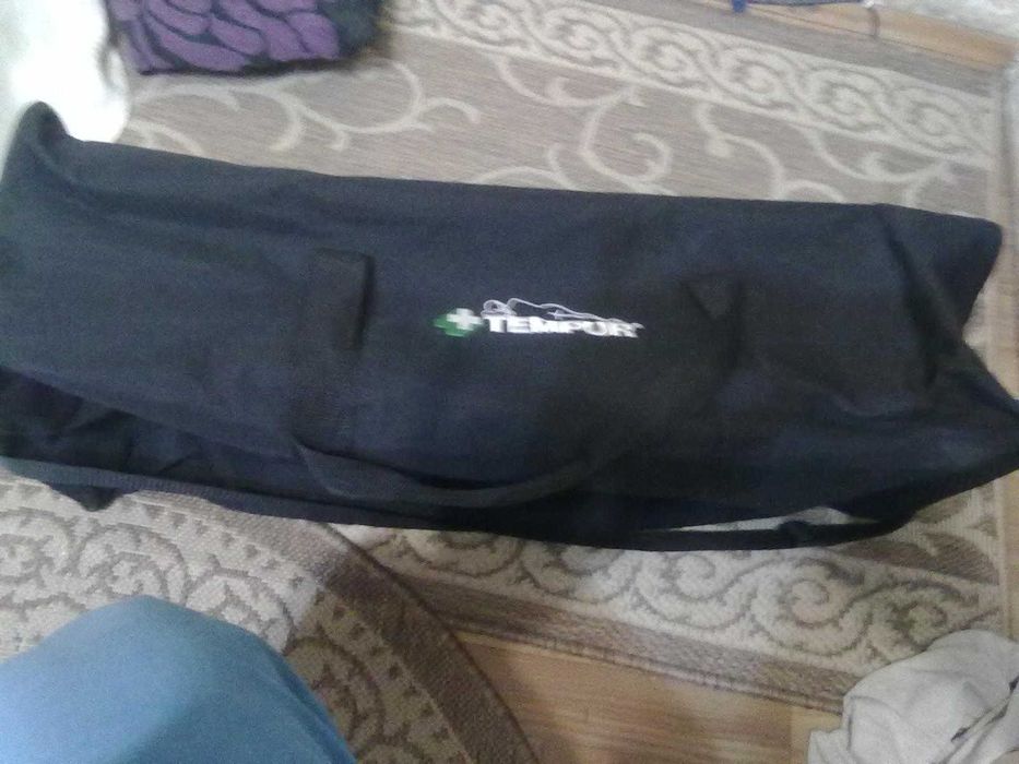 сумка дорожная черная, размер 75 на 25 на 25