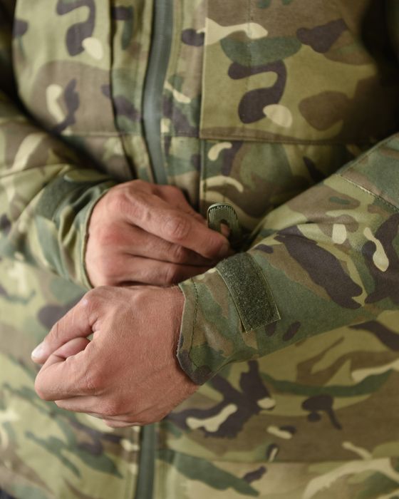 Куртка бушлат військовий мультикам зимовий утеплений тактичний зсу