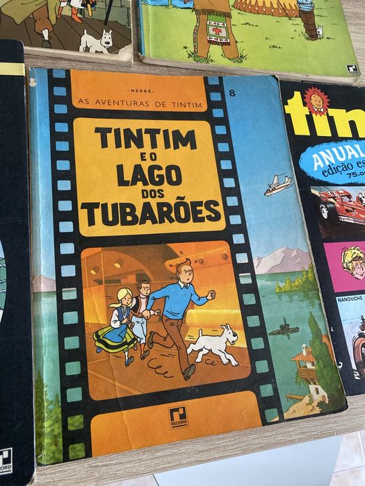 Livros TinTim colecao 4 livros