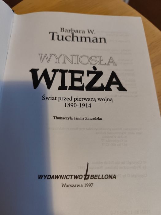 Wyniosła wieża. Barbara Tuchman