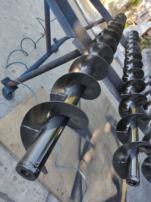 Навантажувач шнековий 159мм*8м, б/дв. Погрузчик шнековый. Конвейер.