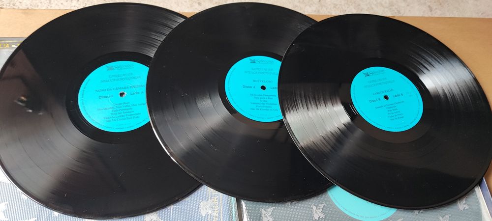 9 Discos vinil Estrelas Musica Português, Amália R..