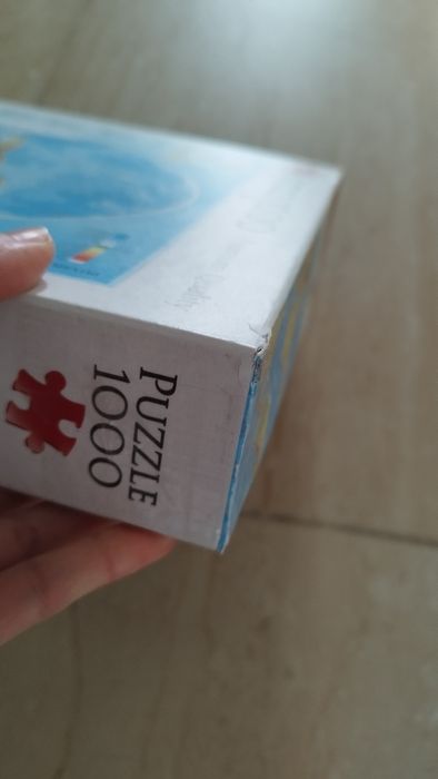 Puzzle 1000 szt mapa świata