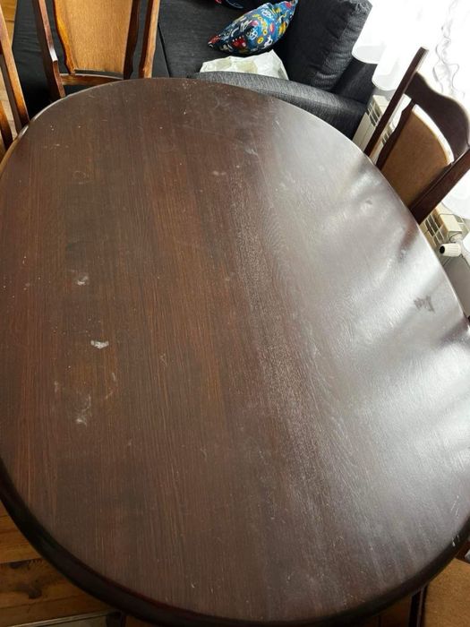 Stół holenderski na jednej nodze