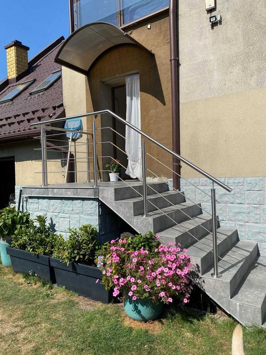 Barierki balustrady nierdzewne balkonowe tarasowe schodowe okienne
