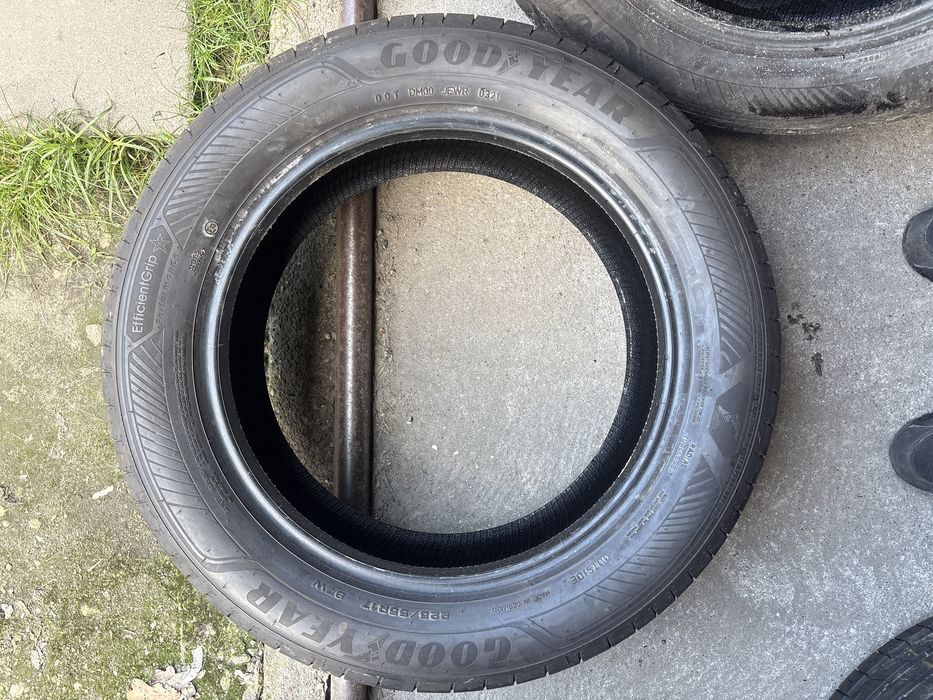4x 225/55/17 97W Goodyear Efficient Grip Performance * BMW idealny stan 4szt 7,5mm / 7mm 2022r