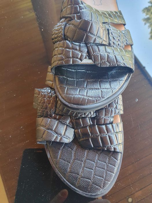 Lasocki klapki skórzane