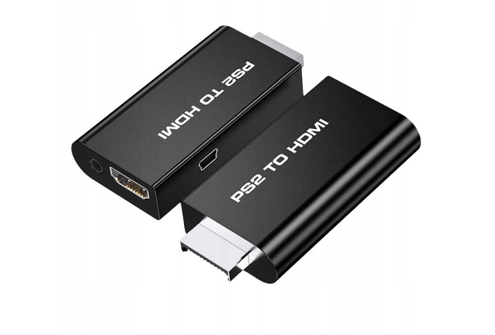 Adapter Konwenter Przejściówka PS2 do HDMI 1080p