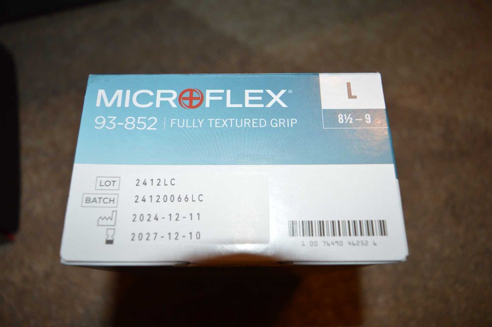 ANSELL 93-852 MICROFLEX rękawice nitrylowe moto L Darmowa WYSYŁKA