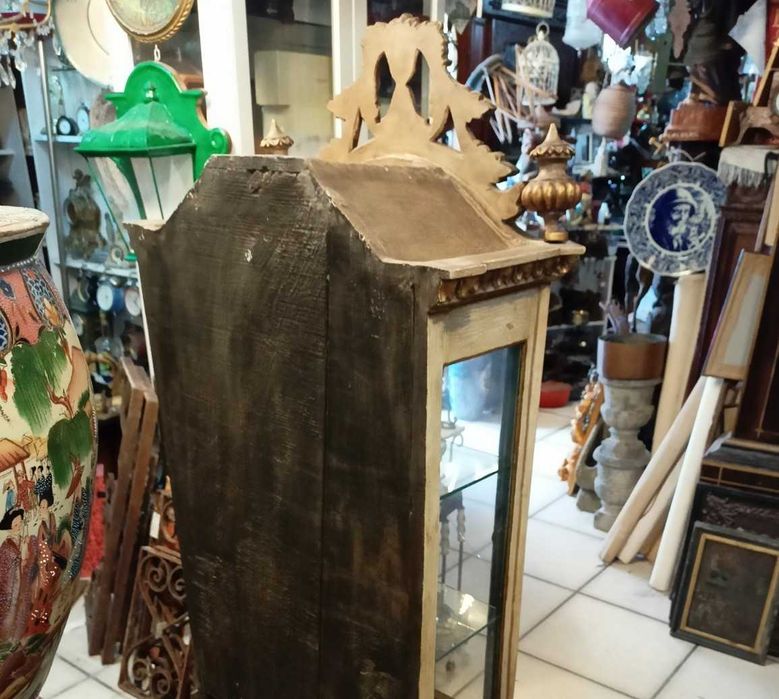 Oratório Madeira Policromada