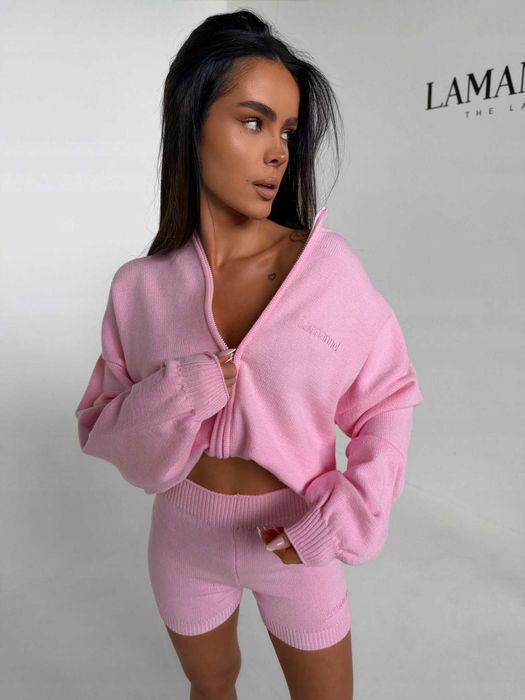 La manuel komplet social różowy XS/S