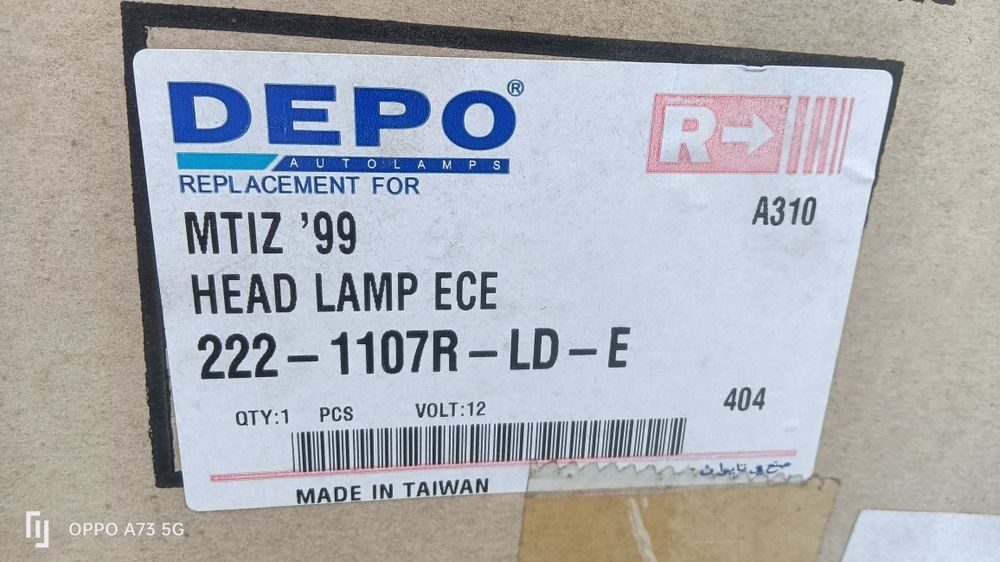Farol Chevrolet Daewoo matiz ótica 1999 DEPO