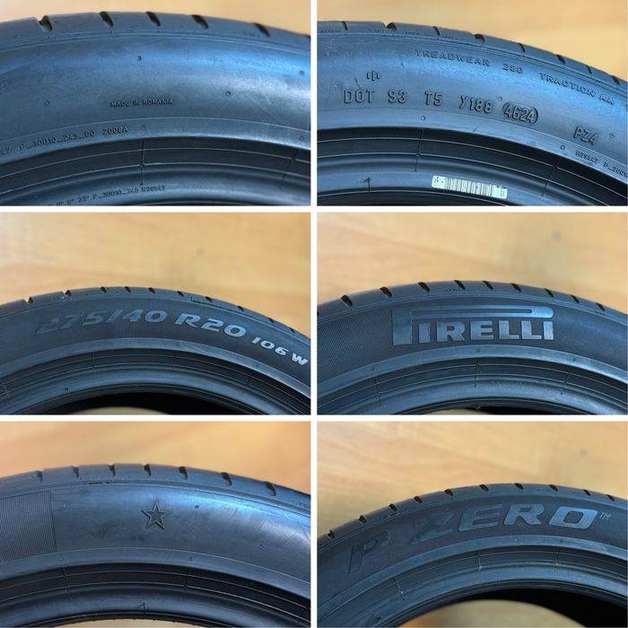 275/40/20 Pirelli Pzero Pz4 *BMW шина літня 275 40 R20 106W