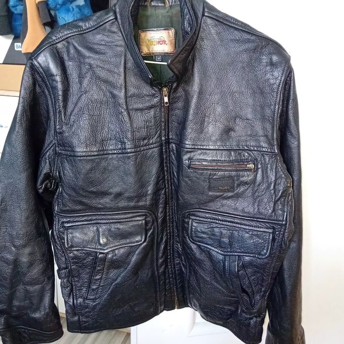 Kurtka skórzana  męska